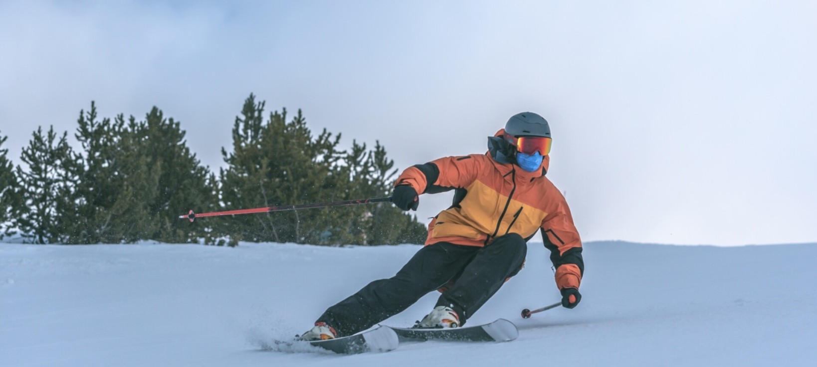 On skis in Trentino